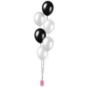 Amscan ballongewicht babyfles roze 9 cm | 24 stuks