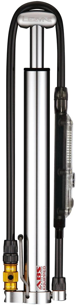 Lezyne cnc micro floor drive hpg mini pump with digital ressure display