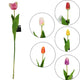 Kunstbloem tulp 54 cm 6 assorti | 48 stuks