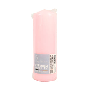 Gala stompkaars roze 6,8 x 20 cm | 12 stuks