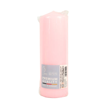 Gala stompkaars roze 6,8 x 20 cm | 12 stuks