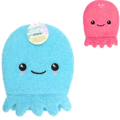 Laden Sie das Bild in Galerie -Viewer, Washand octopus 21 cm 2 assorti | 48 stuks
