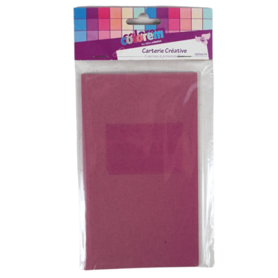 Load image into Gallery viewer, Menukaarten paars 17 cm 5 stuks | 24 stuks

