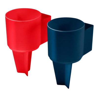 Load image into Gallery viewer, Tchibo (r) strand bekerhouder 18 cm set van 2 ve24 | 24 stuks
