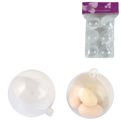 Chargez l'image dans la visionneuse de la galerie, Hangerbal wit 5 cm set van 6 | 32 stuks

