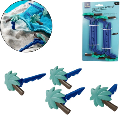 Load image into Gallery viewer, Tchibo strandlaken haringen 16 cm 4 stuks | 27 stuks
