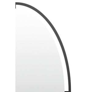 Len-fra wandspiegel salem zwart 60 cm | 2 stuks