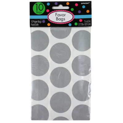 Afbeelding laden in galerijviewer, Amscan papieren tasjes 17,5 cm 10 stuks | 24 stuks

