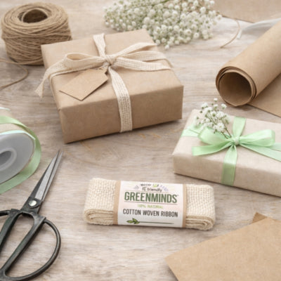 Load image into Gallery viewer, Greenminds lint katoen naturel 2 m | 48 stuks
