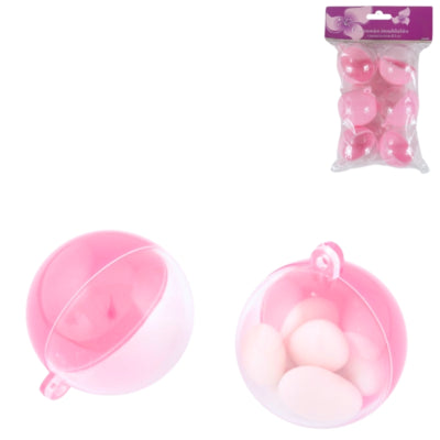 Cargue la imagen en el visor de la galería, Hangerbal roze 5 cm set van 6 | 32 stuks
