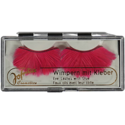 Load image into Gallery viewer, Jofrika cosmetics kunstwimpers veren roze 9,5 cm b-keus ve500 | 50 stuks
