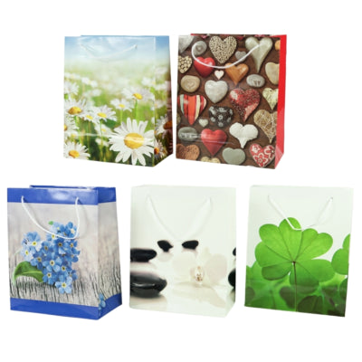Load image into Gallery viewer, Geschenktas 25 cm 5 assorti | 25 stuks
