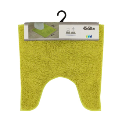 Load image into Gallery viewer, Wc mat limegroen polyester 45 x 50 cm | 6 stuks
