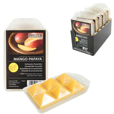 Load image into Gallery viewer, Gala waxmelts pyramide mango papaya 6 stuks | 12 stuks
