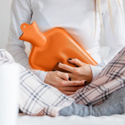 Load image into Gallery viewer, Relaxdays warmwater kruik oranje 2 l | 6 stuks
