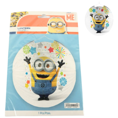 Laden Sie das Bild in Galerie -Viewer, Amscan despicable me minions lampion 27 cm | 40 stuks
