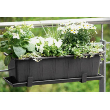 Geli bloembakbeugels grijs 20 cm set van 2 | 10 stuks