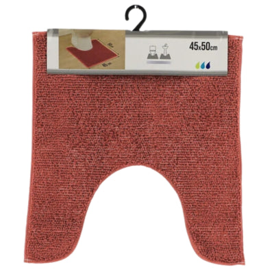 Afbeelding laden in galerijviewer, Wc mat terra polyester 45 x 50 cm | 6 stuks
