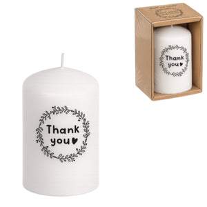 Out of the blue stompkaars thank you 6 x 8 cm | 16 stuks