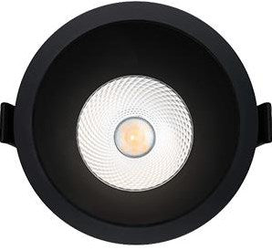Cargue la imagen en el visor de la galería, Enzo profolux led downlighter zwart reflector 6w 4000k dimbaar - led2470
