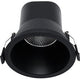 Enzo profolux led downlighter zwart reflector 6w 4000k dimbaar - led2470