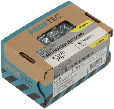 Proftec plaatschr. zelfborend vz pk din7504p torx tx20 4.2x32 | 200 stuks - 5251.01.29320