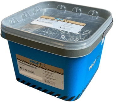 Proftec spaanplaatschroef vz pk +snijpunt torx tx20 (+bit) 4.0x50 30 | 1500 stuks - 5289.01.25901