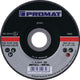 Promat tecwerk afbraamschijf | d125xs6mm | gebogen staal | gat 22,23 mm - 4000841321