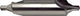 Promat tecwerk centreerboor | din 333 vorm b | nominale-d. 4 mm | hss | met beschermverzinking rechtssnijdend - 4000861634