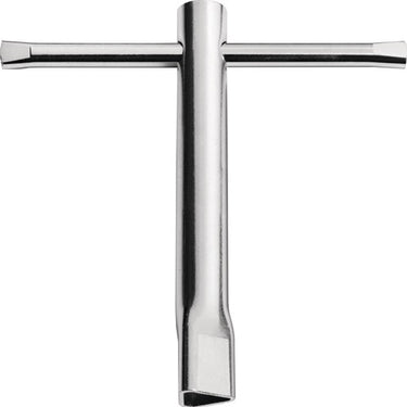Promat tecwerk driekantsteeksleutel | din 22417 a | maat m5 lengte 100 mm | verzinkt - 4000824801