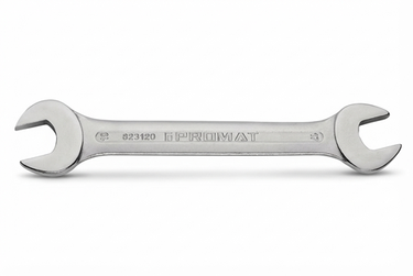 Promat tecwerk dubbele steeksleutel | 10 x 13 mm | lengte 172 mm | verchroomd - 4000823106