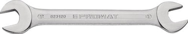Promat tecwerk dubbele steeksleutel | 20 x 22 mm lengte 235 mm | verchroomd - 4000823126