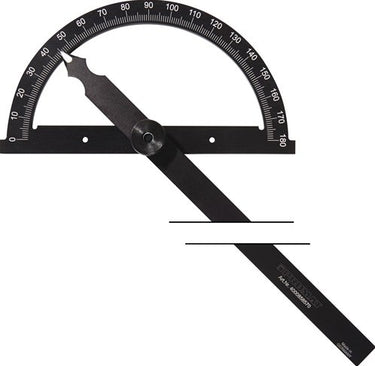 Promat tecwerk hoekmeter | gradenboog-d. 200 mm | beenlengte 300 mm - 4000858570