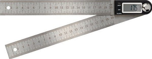 Promat tecwerk hoekmeter | raillengte 200 mm | aflezing 0,1 graden | digitaal - 4000858714