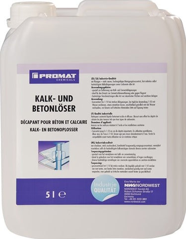Promat tecwerk kalk- betonoplosser | 5 l vloeistofvat - 4000354680