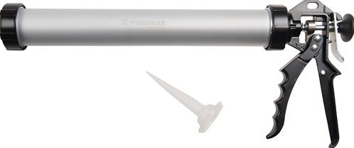 Promat tecwerk kitpistool professional | gesloten v.310 ml patronen zakken tot 600 ml - 3000264019
