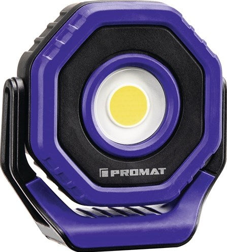 Promat tecwerk led-accuhandlamp | 3,7 v 2600 mah | li-ion 7 w 100-700 lm | laadtijd 4 h - 4000873349
