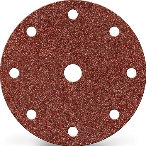 Promat tecwerk schuurpad met klitbevestiging | gls 1 150 mm korreling 240 | voor hout metaal korund | gatenaantal 8 + 1 - 4000842197