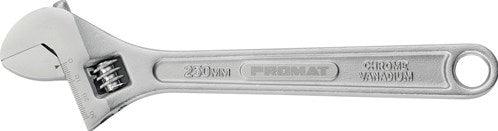 Promat tecwerk verstelbare moersleutel | max. 28 mm | lengte 250 mm | met instelschaal - 4000823828