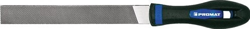 Promat tecwerk werkplaatsvijl | din 7261 | lengte 150 mm dwarsdoorsnede 16 x 4 mm | kap 2 platstomp | 2c-ergo - 4000840060
