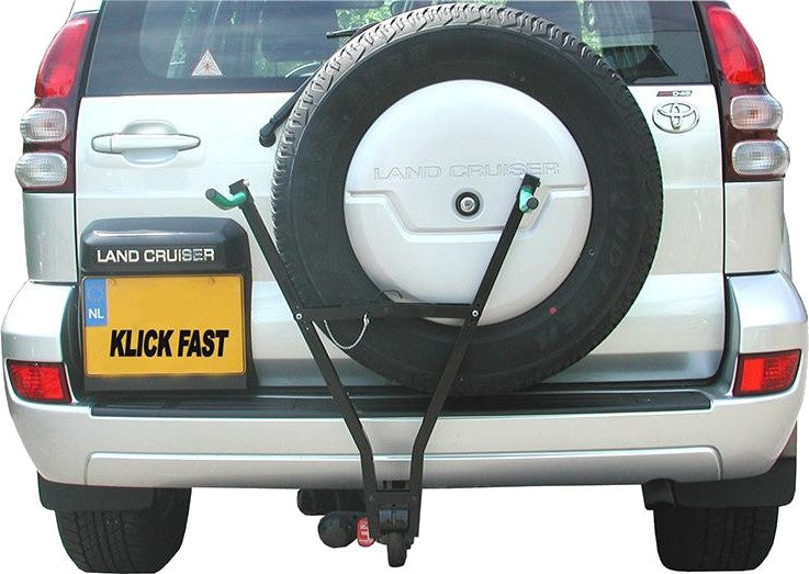 Load image into Gallery viewer, fietsendrager trekhaak Klick Fast II 2 fietsen zwart
