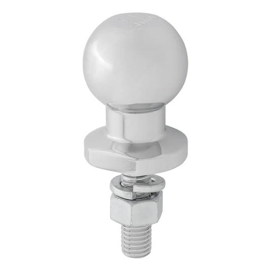 Proplus trekhaakkogel 50 mm recht staal m16 x 55 mm zilver