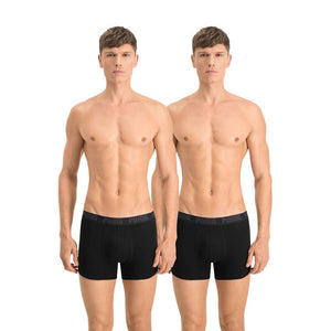 Puma Basic Boxershort Heren (Pack of 2) Zwart maat M