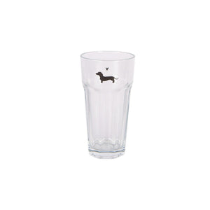Clayre eef drinkglas tekkel 320ml ø8x15 cm glas