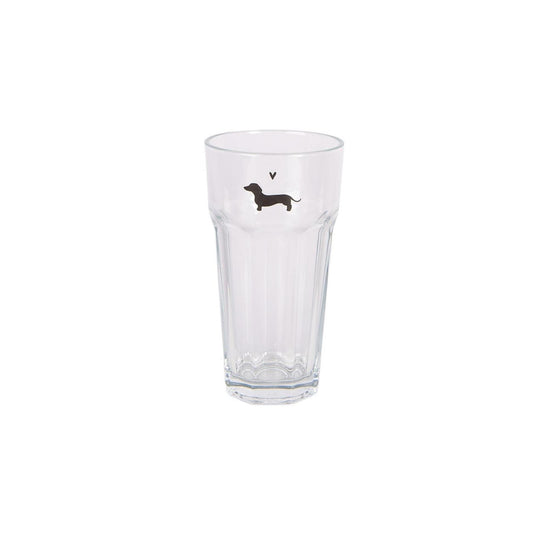 Clayre eef drinkglas tekkel 320ml ã˜8x15 cm glas