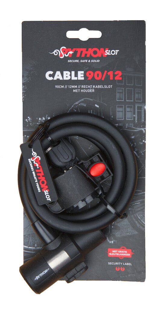 Load image into Gallery viewer, Python slot kabelslot 12mmx90cm, met bracket
