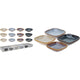 Excellent houseware snackschaal set van 4sts 3 ass.