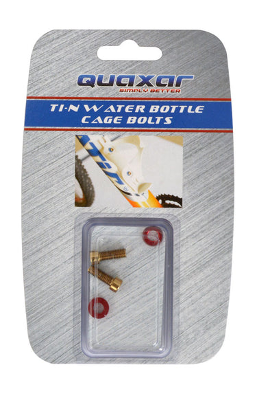 Quaxar titanium nitrid screws m5x12
