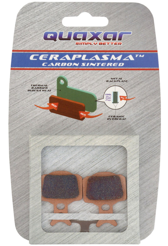 Quaxar sintered disc brake pads for formula the one mega r1 r1r rx ro c1