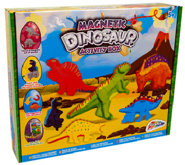Grafix magnetische dino activity box 30x25cm 9-12 jaar